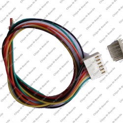 6 Pin Polarized Header Cable - Relimate Connectors