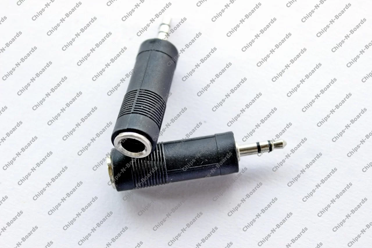 5PC 3 Pin XLR Male Plug to 1/4" 6.35mm XLR Female Plug Stereo Microphone Adapter