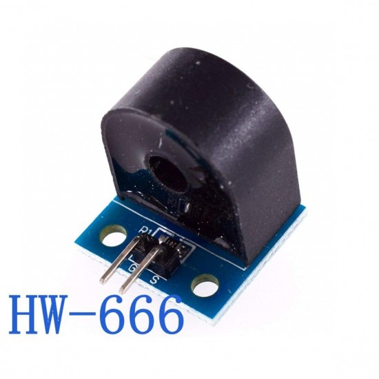 HW-666 5A Range Single Phase AC Current Transformer Module Current Sensor Module