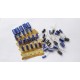 Mixed Electrolytic Capacitor Pack OF - 50 Pcs - 5pcs Each of  1uf/63v  10uf/63v  22uf/25v  47uf/25v  100uf25v  220uf/16v  330uf/25v  1000uf/25v  2.2uf/63v  4.7uf/63v