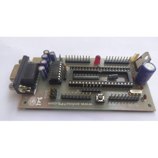 NXP P89V51RD2 Programmer & Mini Dev. Board - With Serial Port