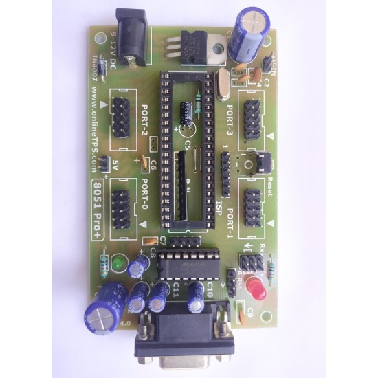NXP P89V51RD2 Programmer Dev. Board - With Serial Port