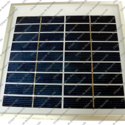 Solar Panel - 4.9V - 1.5W Tempered Glass