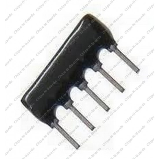 Resistance Network  10K ohm - 5 Pin - Pack of 5Pcs