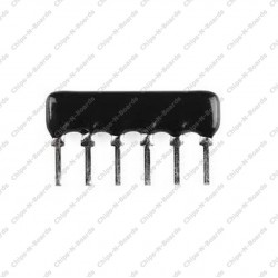 Resistance Network 10K ohm - 6 Pin - Pack of 5Pcs
