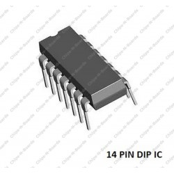74LS00 - Quad 2 Input NAND Gate DIP