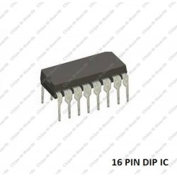 CD4015 - Dual 4-stage Static Shift Register DIP