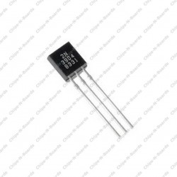 Transistor - 2N3904 NPN Transistors in TO-92 Plastic Package - High-Performance Electronic Components Pack of 5PCS