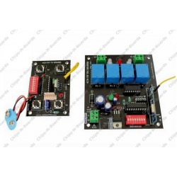 Remote Control Board 4 Channel RF - 433/315 MHz with Relay