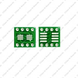 8 Pin SMD SSOP8,SOP8 -0.65mm,1.27mm to DIP PCB