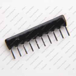 Resistance Network  4.7K ohm - 9 Pin - Pack of 5Pcs