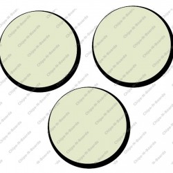 Board Grip Round Stickers Pack of 10Pcs