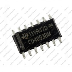 CD4093 Quad 2-Input NAND Schmitt Triggers (SMD Package)