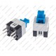 Switch - Mini Push Switches - Non-Locking, (Camay Switch) Pack of 10pc
