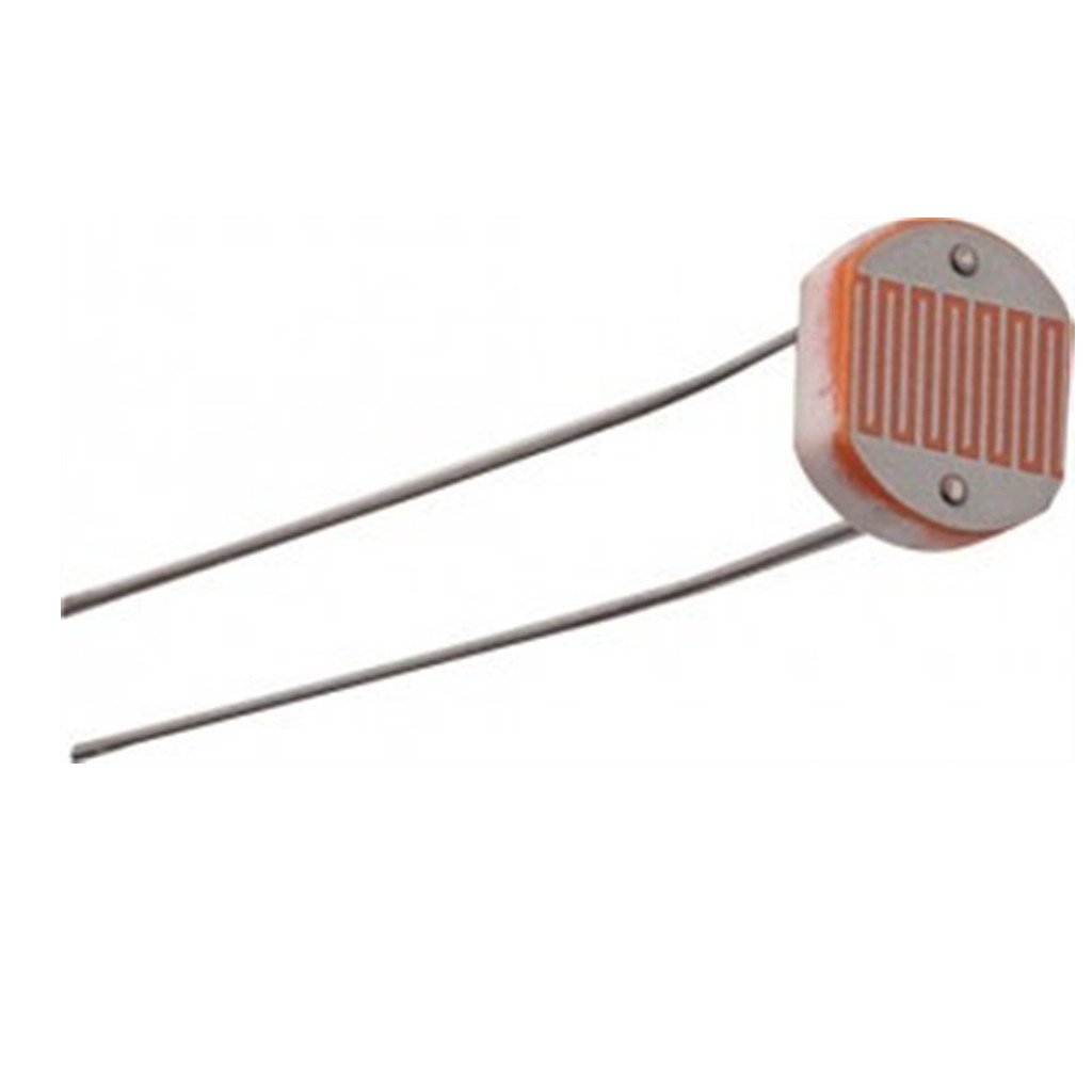 15pcs Photoresistor Photoconductive Cell Light Dependent Resistor 5-10K LDR 12mm Ceramic Pacakge 