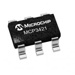 ADC MCP3421 ( CA4H ) SMD - 18-Bit ADC Analog to Digital Converter with I2C Interface