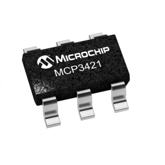 ADC MCP3421 - 18-Bit ADC Analog to Digital Converter with I2C Interface -CA4H SMD