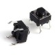 Switch Pushbutton Tactile-Micro Switch - 5mm  4 pin - Pack of 10pcs