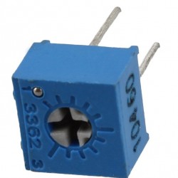 Potentiometer Trimpot 10K ohm - Variable Resistance - 3362 Package, Precision Adjustment for Electronic Circuits