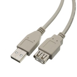 USB Male - Female Extension Cable