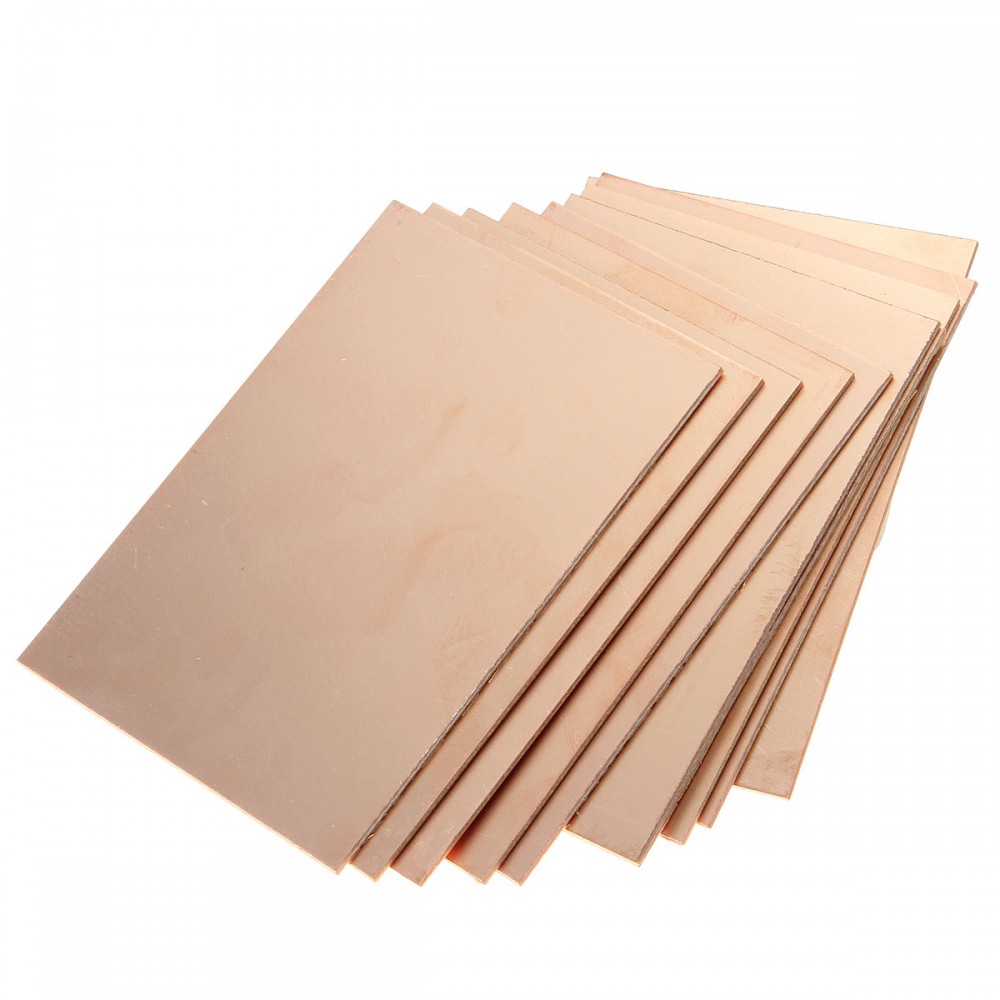 Plain Copper Clad - Paper Phenolic -Single Sided PCB