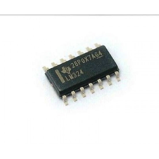 LM324 Low Power Quad Operational Amplifier Op-Amp -SMD Package