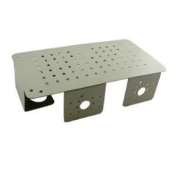 Chassis for Robot - Powder Coated White 19.5cm X 10.5cm X4.5cm