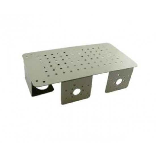 Chassis for Robot - Powder Coated White 19.5cm X 10.5cm X4.5cm