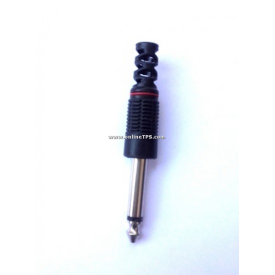 Mono Jack - 6.3mm (Plastic Body Plug)