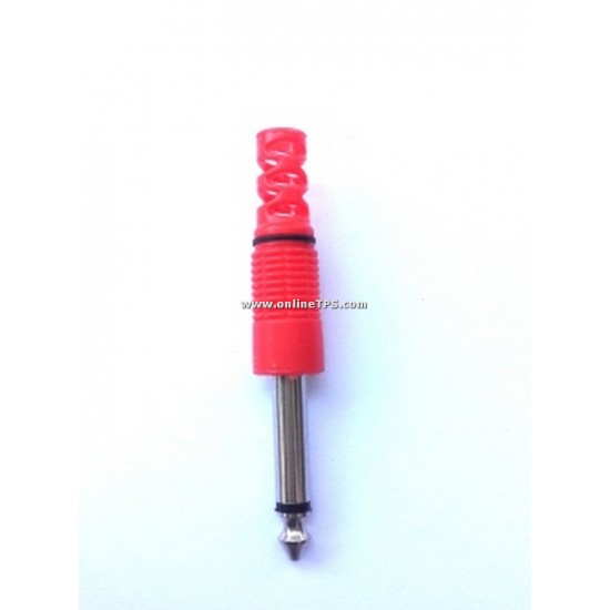 Mono Jack - 6.3mm (Plastic Body Plug)